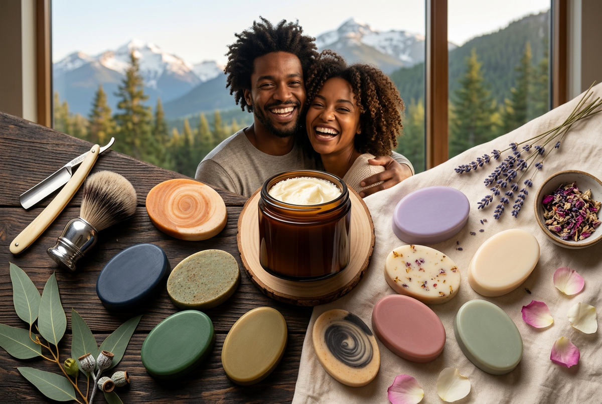 Updated Soap Bundle with Couple & Mountains